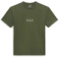 Koszulki męskie - t-shirt VANS CLASSIC EASY BOX TEE Olivine/White - miniaturka - grafika 1