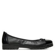 Baleriny - Baleriny Caprice 9-22150-45 Czarny - miniaturka - grafika 1