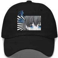 Czapki i chusty sportowe męskie - Czapka Z Daszkiem Dziecięca THINKING GIRL ANIME Czarny Na Lato Różne Wzory - miniaturka - grafika 1