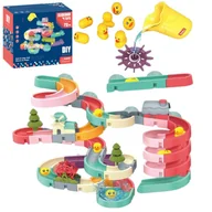 Zabawki do kąpieli - Zabawka Do Kąpieli Tor Zjeżdżalnia Kaczka 8366-38A - miniaturka - grafika 1