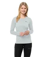 Koszulki i topy damskie - Jack Wolfskin Damska koszulka turystyczna Sky Thermal L/S W - miniaturka - grafika 1