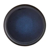 Talerze - Talerz płytki Reactive Stripes NBC 26 cm niebieski - miniaturka - grafika 1