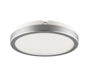 Brilagi - LED Plafon łazienkowy PERA 18W/230V śr. 22 cm IP65 srebrny - Lampy sufitowe - miniaturka - grafika 1