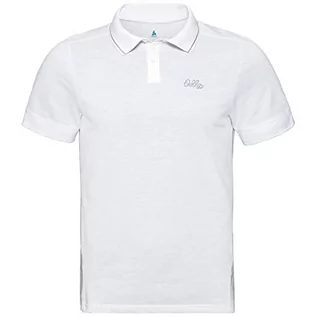Koszulki męskie - Odlo męska koszulka polo S/S Nikko, biały, xxl - grafika 1