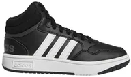 Moda i Uroda OUTLET - Buty Adidas Hoops Mid Gw0402 Wysokie 38,6 - miniaturka - grafika 1
