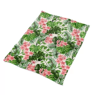 Do wnętrz pluszowy kocyk Kwiaty hawaje nadruk wzór, Fabricsy - Koce Do wnętrz pluszowy kocyk Kwiaty hawaje nadruk wzór, Fabricsy - Koce - miniaturka - grafika 1