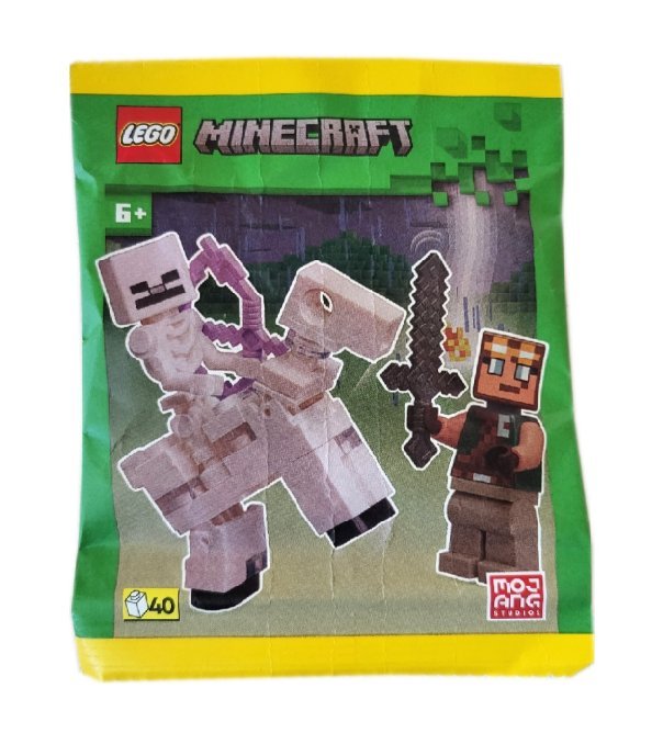 Zestaw LEGO Minecraft - Hero with Skeleton Horseman #662509 polybag klocki foilpack