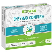 Układ pokarmowy - Biowen EnzyMax Complex+, enzymy trawienne, 15 kapsułek - miniaturka - grafika 1