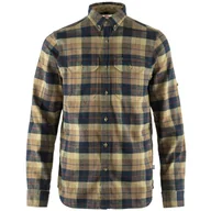 Koszulki sportowe męskie - Koszula męska Fjällräven Singi Heavy Flannel Shirt M Rozmiar: L / Kolor: brązowy/niebieski - miniaturka - grafika 1