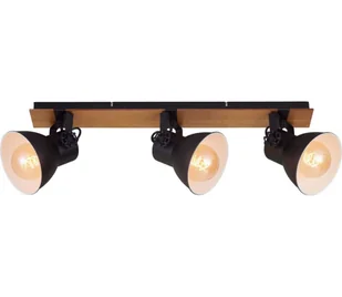 Briloner 2742-035 - Oświetlenie punktowe SPOTLIGHT 3xE27/40W/230V czarne - Lampy sufitowe - miniaturka - grafika 1