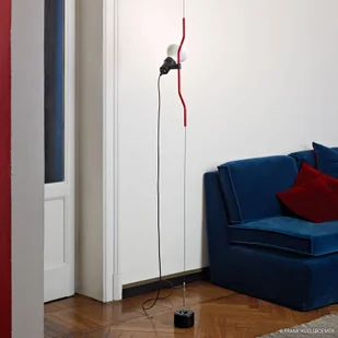 FLOS Lampa wisząca designerska PARENTESI, czarny, salon / jadalnia, metal, design - Lampy sufitowe - miniaturka - grafika 1