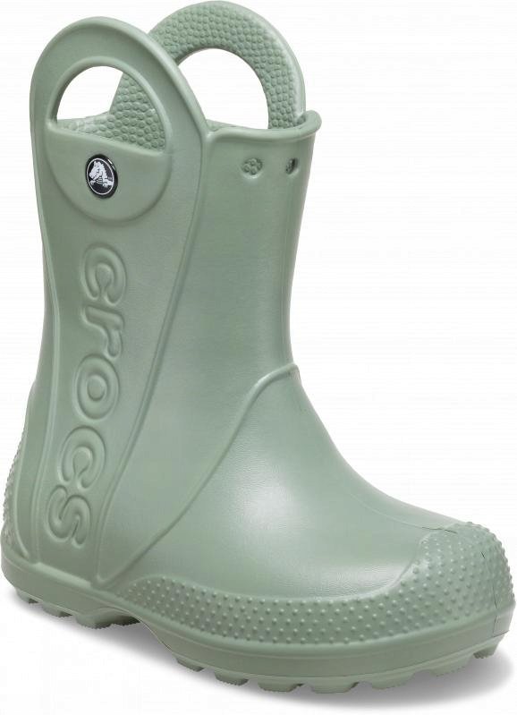 Dziecięce Lekkie Kalosze Gumowce Crocs Handlle Rain 12803 Boot 33-34