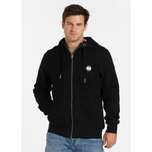 Bluza męska Pitbull rozpinana z kapturem Small Logo - Bluzy sportowe męskie - miniaturka - grafika 1