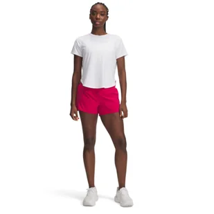 Damskie spodenki do biegania Under Armour UA Launch Pro 3\'\' Shorts - różowe - Spodenki damskie - miniaturka - grafika 1