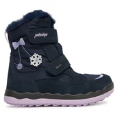Buty dla dziewczynek - Śniegowce Primigi GORE-TEX 8883744 S Granatowy - miniaturka - grafika 1