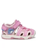 Buty dla dziewczynek - Geox Sandały B Sandal Multy B550DA 0AS50 C8006 S Różowy - miniaturka - grafika 1
