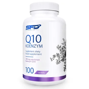 SFD Q10 Koenzym 100 tabletek - Włosy, skóra, paznokcie - miniaturka - grafika 1