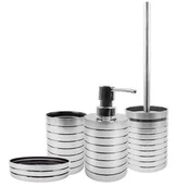 Mydelniczki i dozowniki mydła - Dozownik mydła Falco srebrny - miniaturka - grafika 1