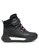Buty dla dziewczynek - Geox Śniegowce J Trekkyup B Ab J46M7A 0MEMS C9266 S Czarny - miniaturka - grafika 1