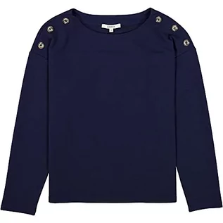 Bluzy damskie - Garcia Damska bluza dresowa, granatowa, L (DE) - grafika 1