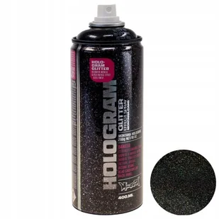 Montana Hologram Glitter Spray Z Brokatem Do Dekoracji Farba Półmat 400 ML - Chemia warsztatowa - miniaturka - grafika 1