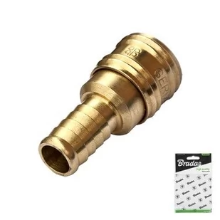 Szybkozłącze mosiężne na wąż 9 mm - Akcesoria pneumatyczne - miniaturka - grafika 1