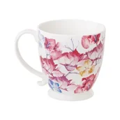 Kubki - Kubek 480 ml kwiatki różowe - miniaturka - grafika 1