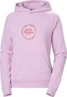 Bluzy damskie - Helly Hansen damska bluza z kapturem W CORE GRAPHIC HOODIE 54239 052 XS - miniaturka - grafika 1