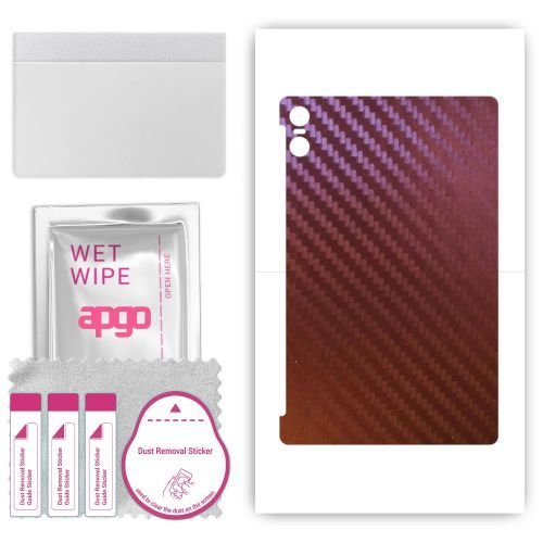 folia naklejka skórka strukturalna na TYŁ do Teclast T50 Pro - Carbon Kameleon CAKA5 - apgo SKINS