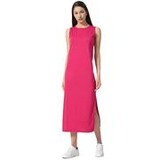 Sukienki - 4F Sukienka damska, Różowy, XL - miniaturka - grafika 1