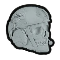 Odzież taktyczna i umundurowanie - M-Tac - Naszywka Operator - PVC 3D - Szary - 51338011 - miniaturka - grafika 1