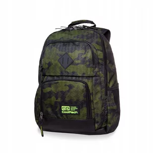 Patio Plecak Coolpack Unit (B32070) Army Moss Green 98601CP - Plecaki szkolne i tornistry - miniaturka - grafika 1