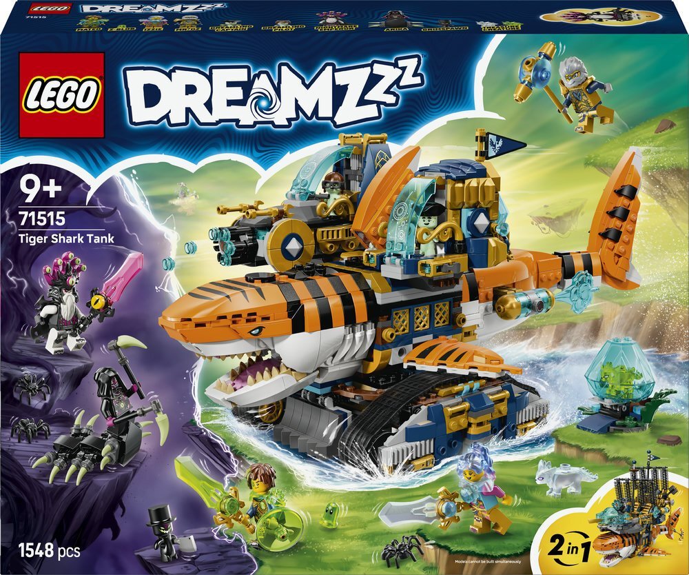 LEGO DREAMZzz Rekinoczołg tygrysi 71515