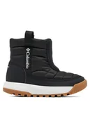 Buty dla dziewczynek - Columbia Śniegowce Youth Snowtrot Mid 2078911 Czarny - miniaturka - grafika 1