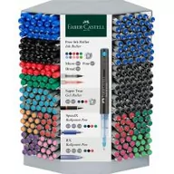 Cienkopisy - Faber Castell Cienkopisy kulkowe FREEE INK display 288 szt 348100 FC - miniaturka - grafika 1