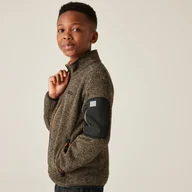 Bluzy dla chłopców - Regatta Polar dziecięcy rozsuwany Newhill Zielony, Rozmiar: 164 cm - miniaturka - grafika 1