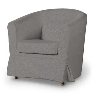 Dekoria Pokrowiec na fotel Ektorp Tullsta szary 79 x 69 x 78 cm Edinburgh 665-115-81 - Pokrowce na meble - miniaturka - grafika 1