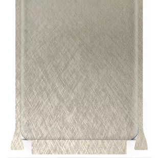Folia naklejka skórka strukturalna na TYŁ+BOKI do Apple iPad 9.7 (2018) -  Tytan Srebrny - apgo SKINS - Akcesoria do tabletów i e-booków - miniaturka - grafika 1