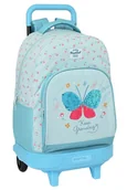 Plecaki - Blackfit8 Blackfit8-642243918 Plecak na kółkach Compact Butterfly 33X45X22Cm, Kolor mulicolor (SAFTA 642243918) - miniaturka - grafika 1
