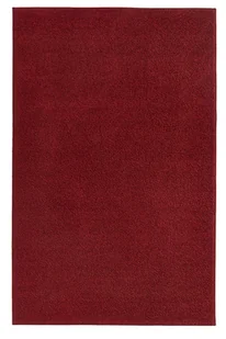 HANSE Home welur kędzierzawiony dywan Pure Uni czerwony 102616 - Dywany - miniaturka - grafika 1