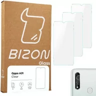 Szkła hartowane na telefon - Bizon Szkło hartowane Bizon Glass Clear - 3 szt. + obiektyw, Oppo A31 5903896180441 - miniaturka - grafika 1