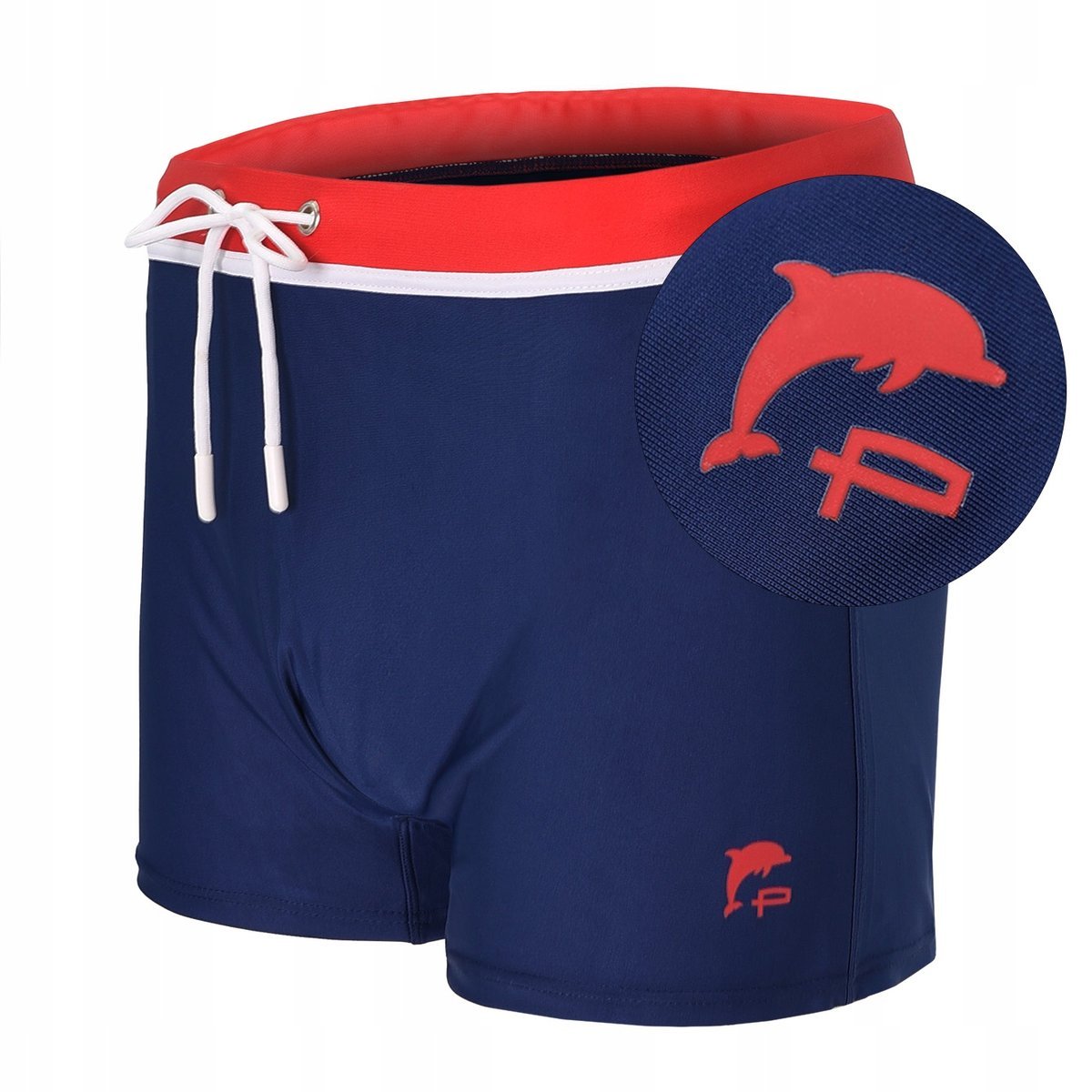 KĄPIELÓWKI Męskie Spodenki Szorty Bokserki Basen GRANATOWE 2XL Pako Jeans