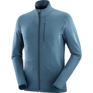 Bluzy sportowe męskie - BLUZA SALOMON ESSENTIAL LT WARM M C22245 - miniaturka - grafika 1