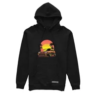 Odzież do sportów motorowych - Czarna bluza z kapturem VW Golf mk2 Summer-L - miniaturka - grafika 1