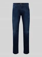 Spodnie męskie - Jeansy o kroju slim fit z 5 kieszeniami model ‘ANBASS’ - miniaturka - grafika 1