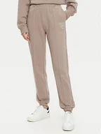 Spodnie sportowe damskie - Guess Spodnie dresowe V5RB13 KC3D2 Szary Regular Fit - miniaturka - grafika 1
