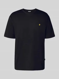 T-shirt o kroju relaxed fit z czystej bawełny - Koszulki męskie - miniaturka - grafika 1