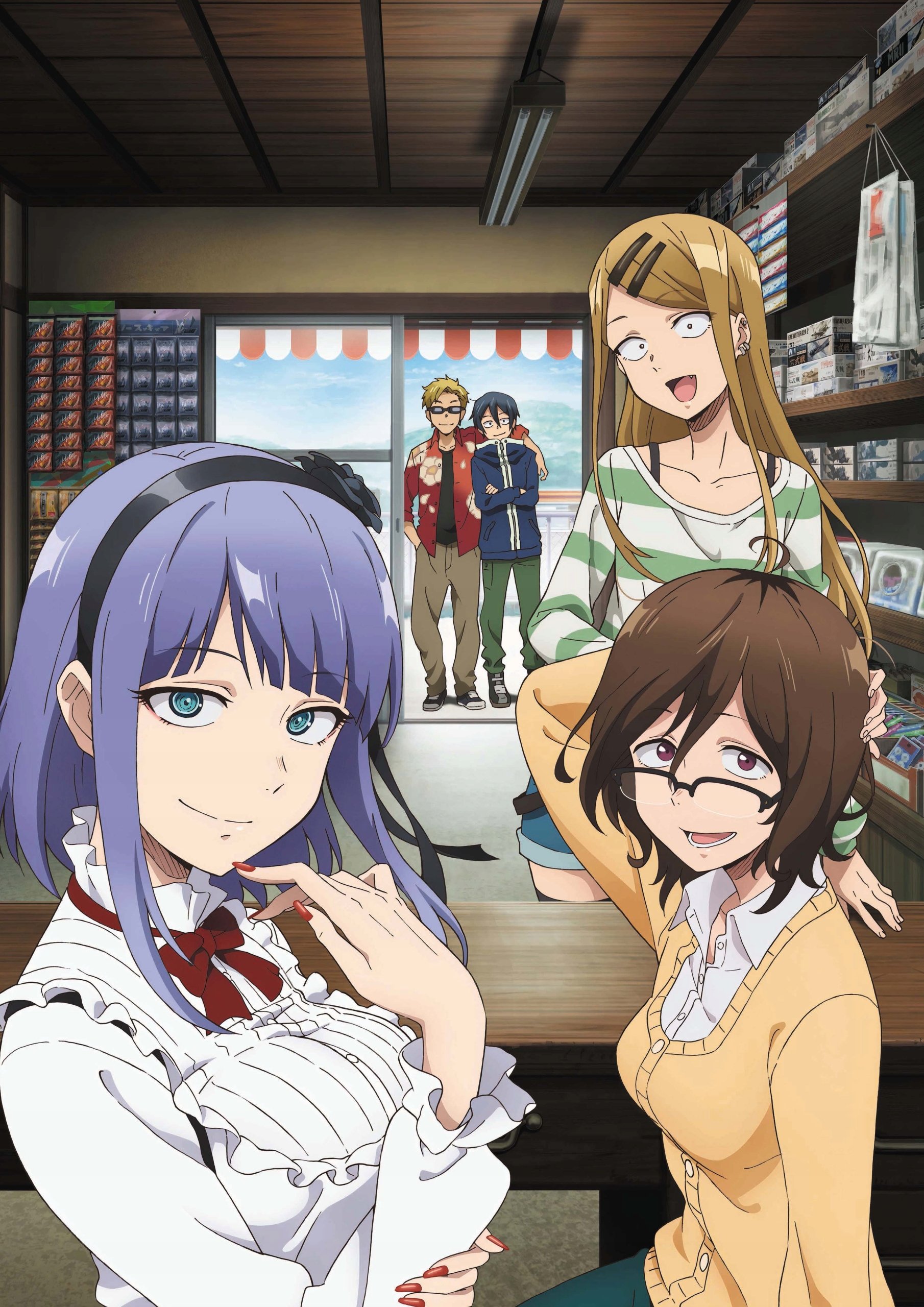 Plakat A1 anime manga Dagashi Kashi