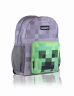 Plecaki szkolne i tornistry - Astra Plecak młodzieżowy Creeper Minecraft 502020202 - miniaturka - grafika 1