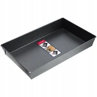 Formy do ciast - Blacha nieprzywieralna Imperia 40 x 25 cm, czarna - miniaturka - grafika 1